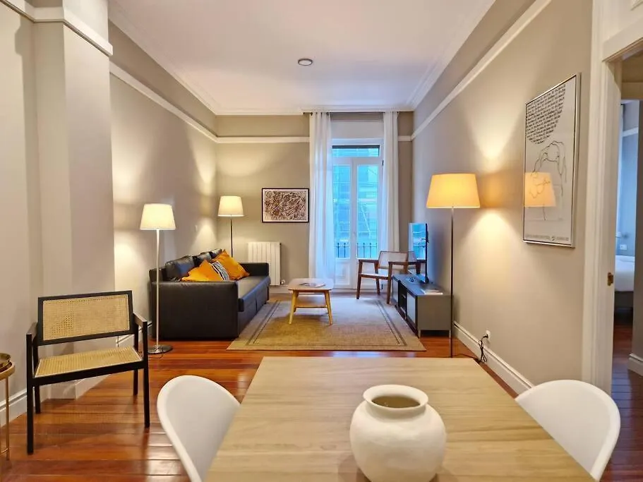 Apartamento Gran Via Bilbao & Parking Gratis By Aloha Bilbao