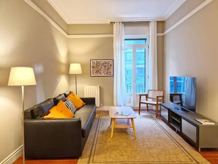 Apartamento Gran Via Bilbao & Parking Gratis By Aloha Bilbao